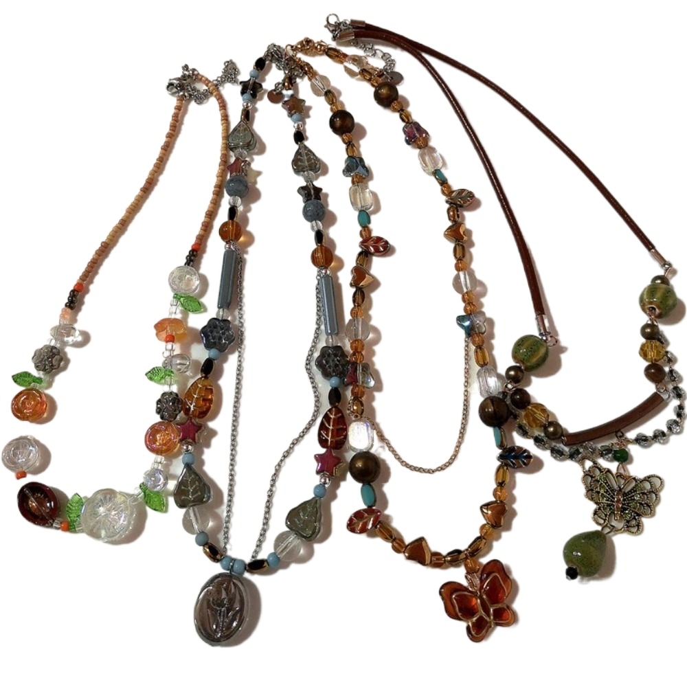 Fashion Bead Bohemia Necklace  - Y2K Ethnic Fashion incelemesi ve fiyatı