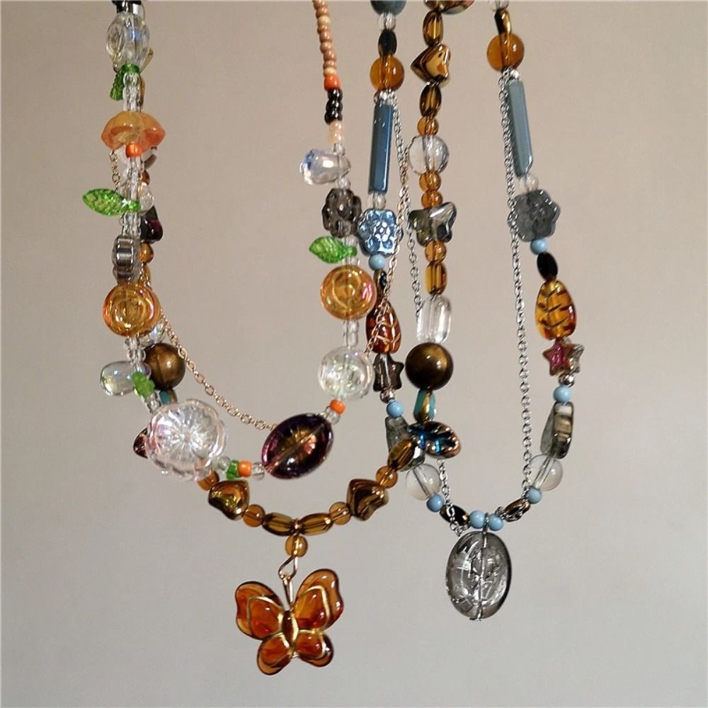 Fashion Bead Bohemia Necklace  - Y2K Ethnic Fashion incelemesi ve fiyatı