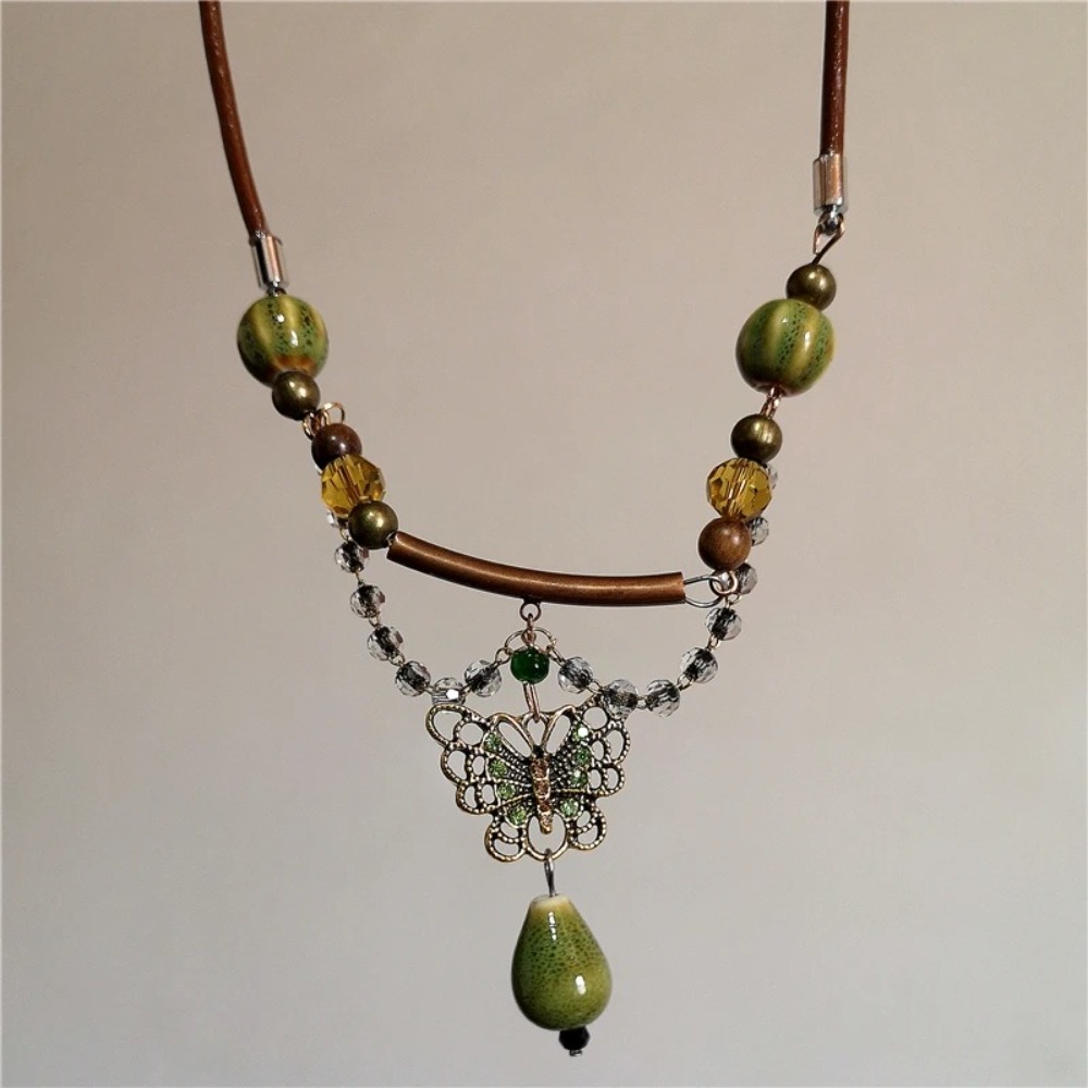 Fashion Bead Bohemia Necklace  - Y2K Ethnic Fashion incelemesi ve fiyatı