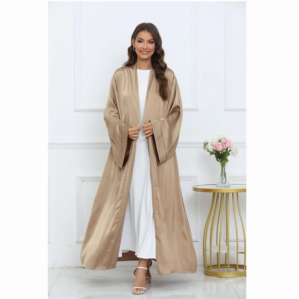 Muslim Women Open Kimono Abaya - Jalabiya Women Arabic incelemesi ve fiyatı