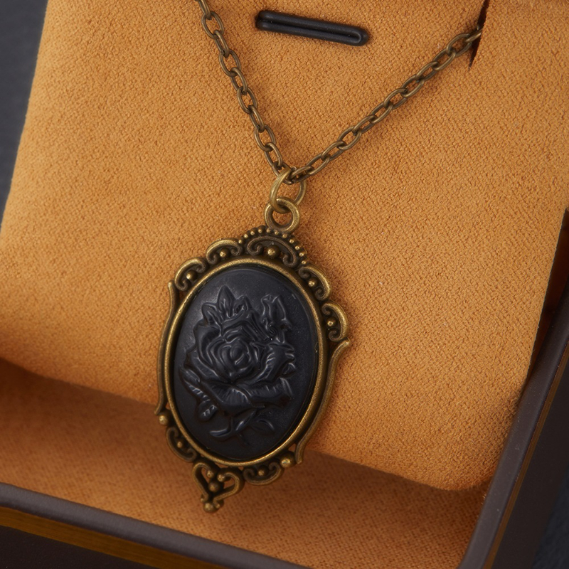 Retro and Trendy Oval Pendant  - Y2K Ethnic Fashion incelemesi ve fiyatı