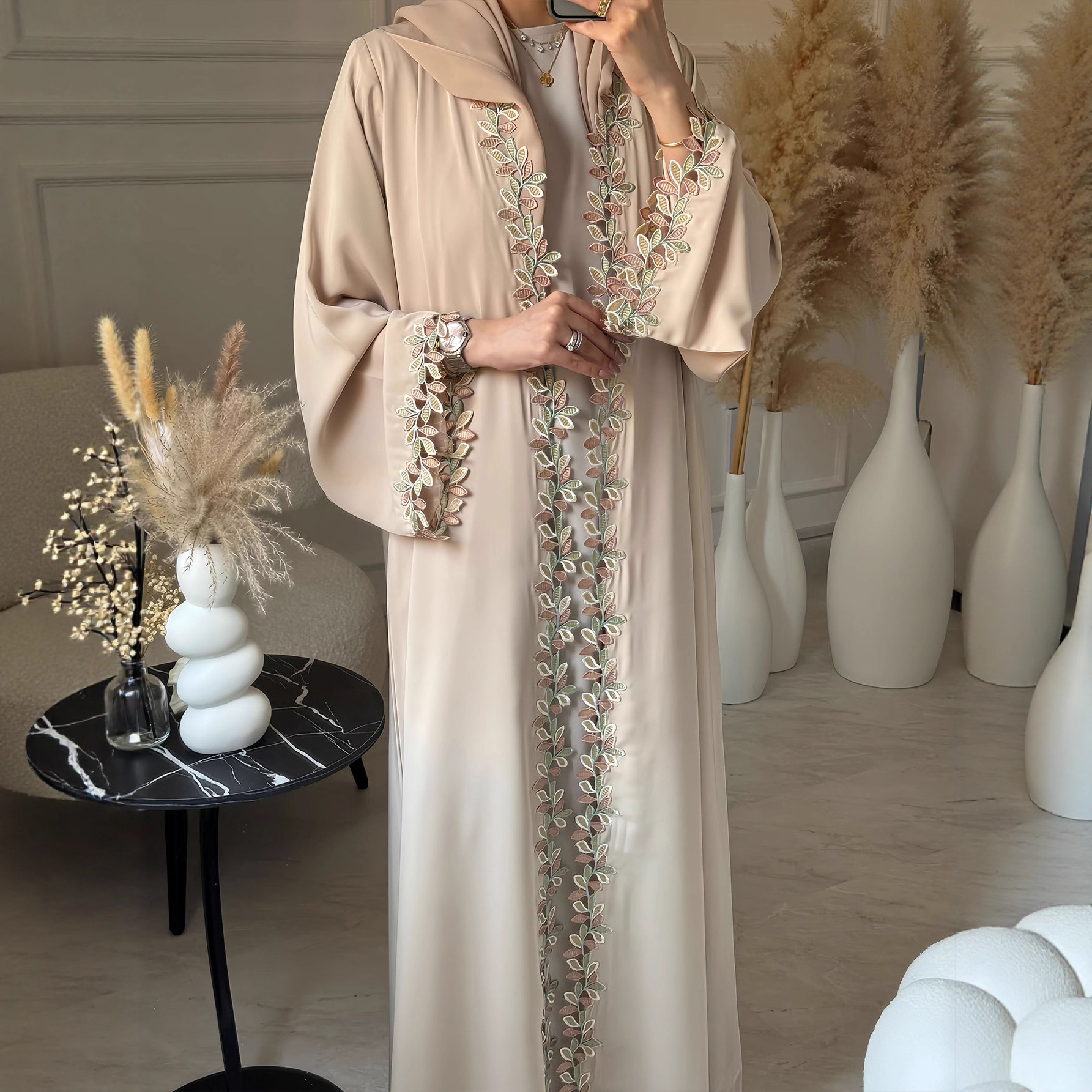 Eid Dress Cardigan Abaya Women - Jalabiya Women Arabic incelemesi ve fiyatı
