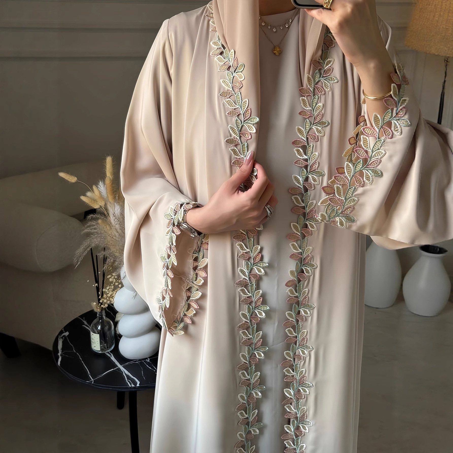 Eid Dress Cardigan Abaya Women - Jalabiya Women Arabic incelemesi ve fiyatı
