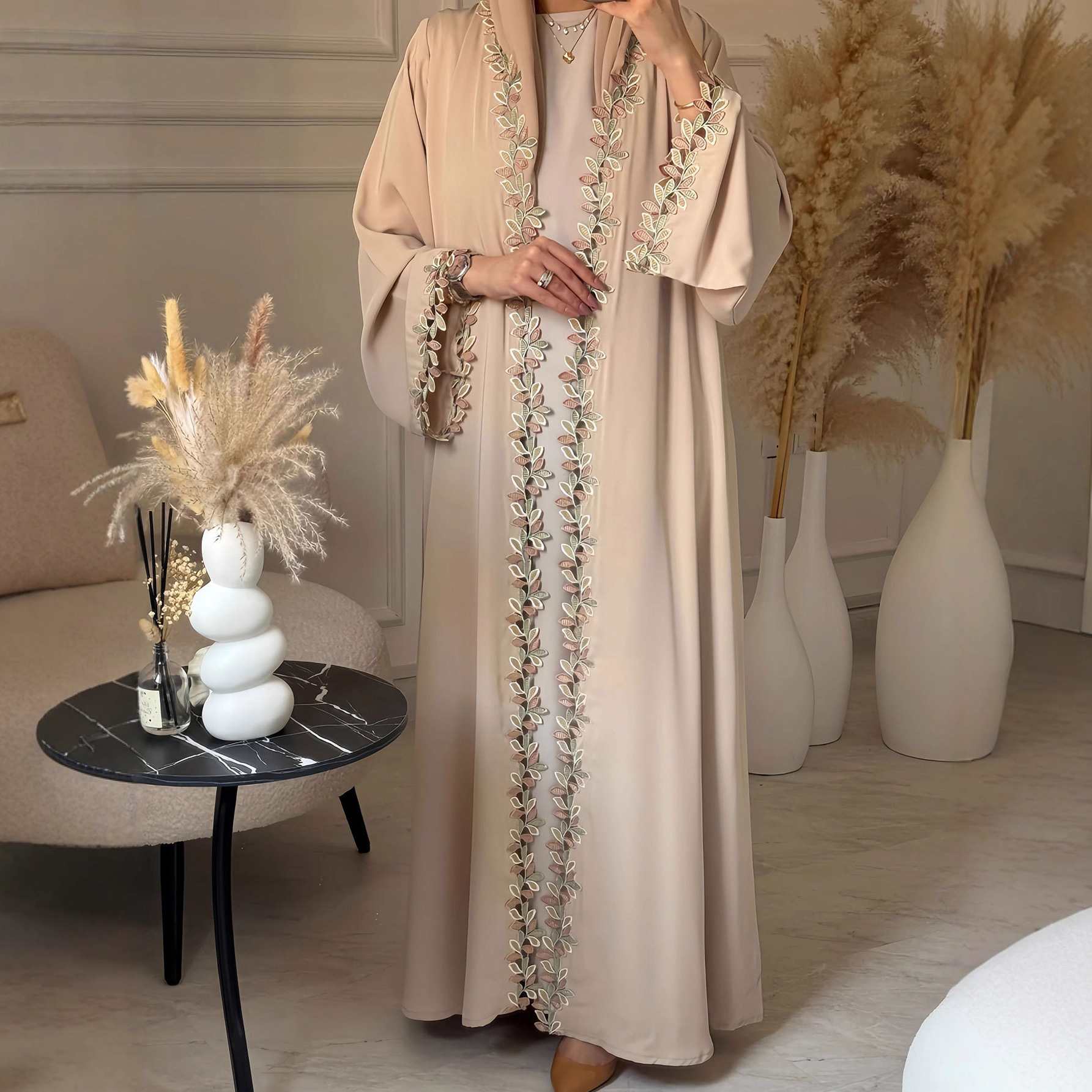 Eid Dress Cardigan Abaya Women - Jalabiya Women Arabic incelemesi ve fiyatı