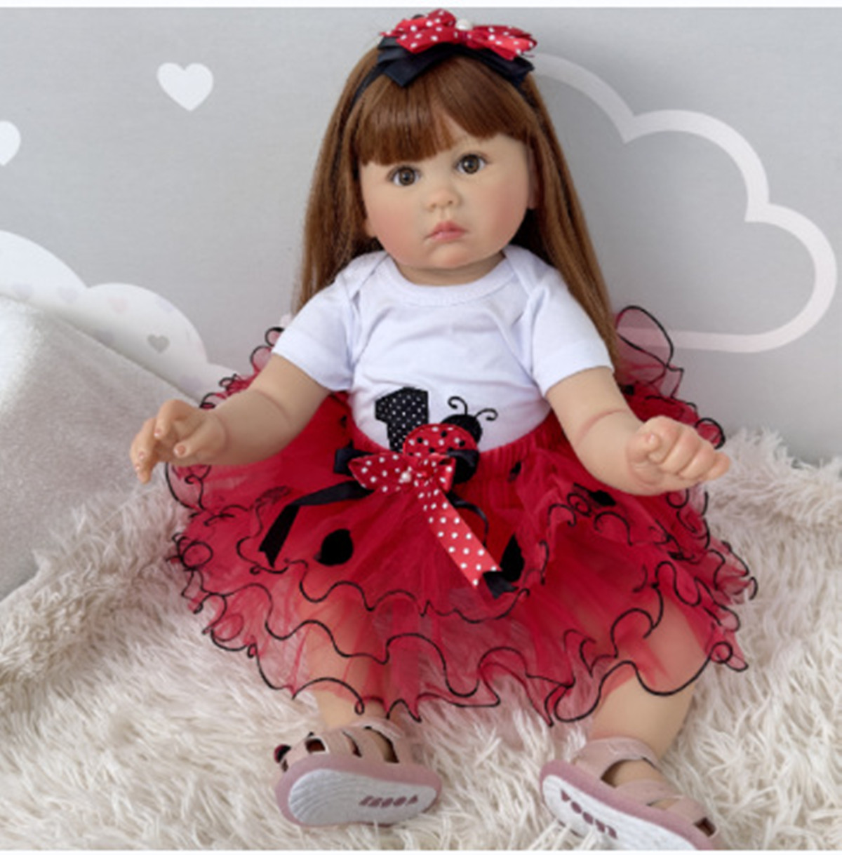 70cm Silicone Reborn Dolls Lif - Kids Ethnic Fashion incelemesi ve fiyatı