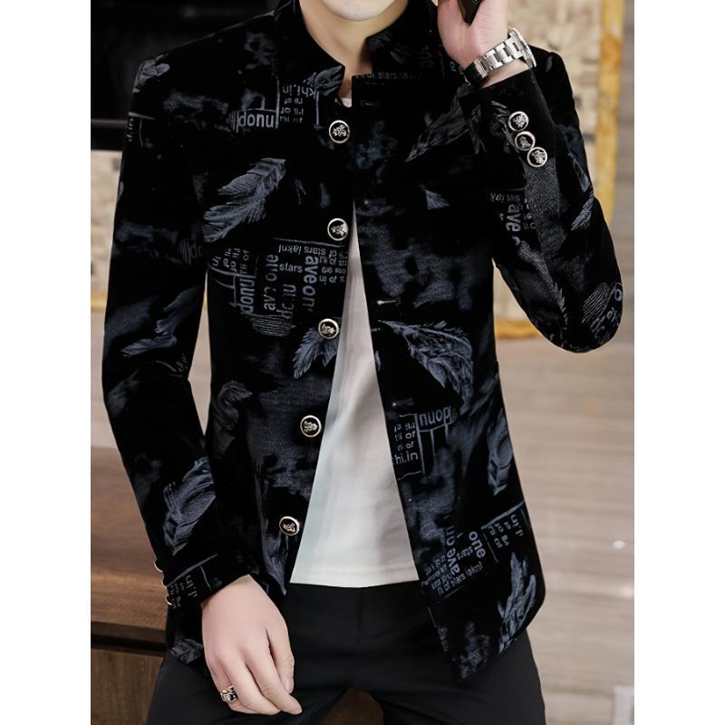 Men's Printed  Small Suit Ethn - Ethnic Wear Fashion Brand incelemesi ve fiyatı