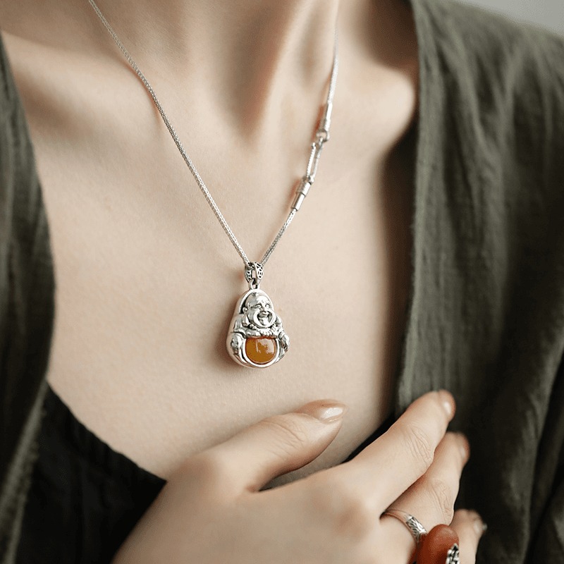 Oxidized Ethnic Buddha Pendant - Ethnic Contemporary Fashion incelemesi ve fiyatı