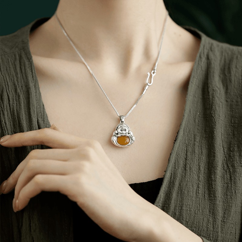 Oxidized Ethnic Buddha Pendant - Ethnic Contemporary Fashion incelemesi ve fiyatı