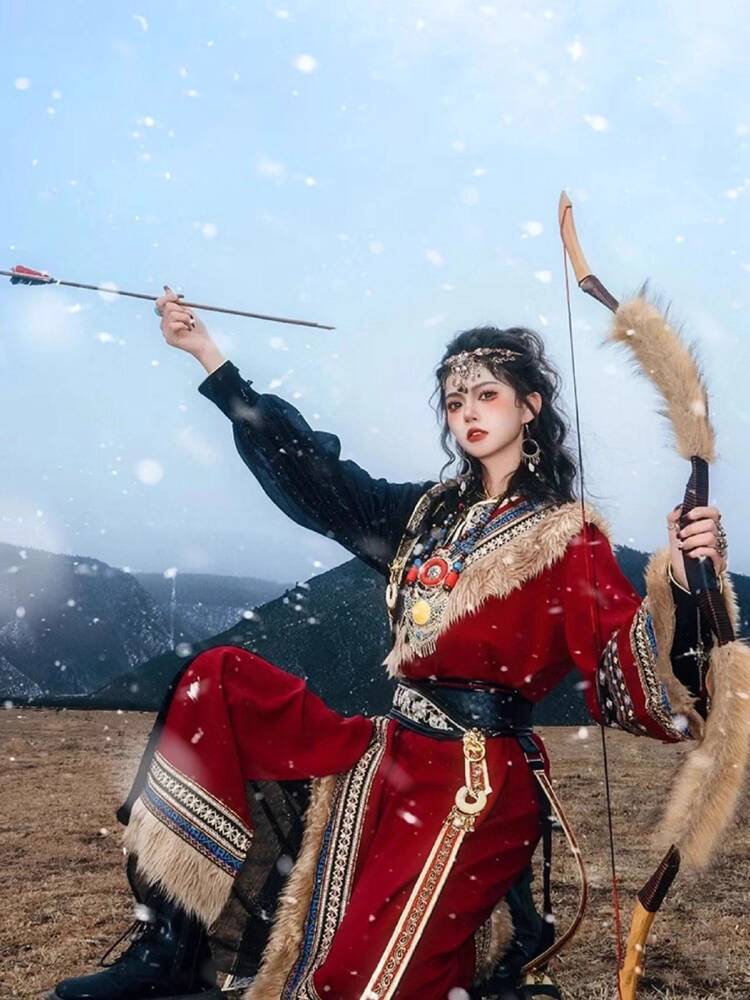 New Tibetan robe Tibet brigade - Ethnic Clothing & Online Fashion Store Khaadi Uk incelemesi ve fiyatı