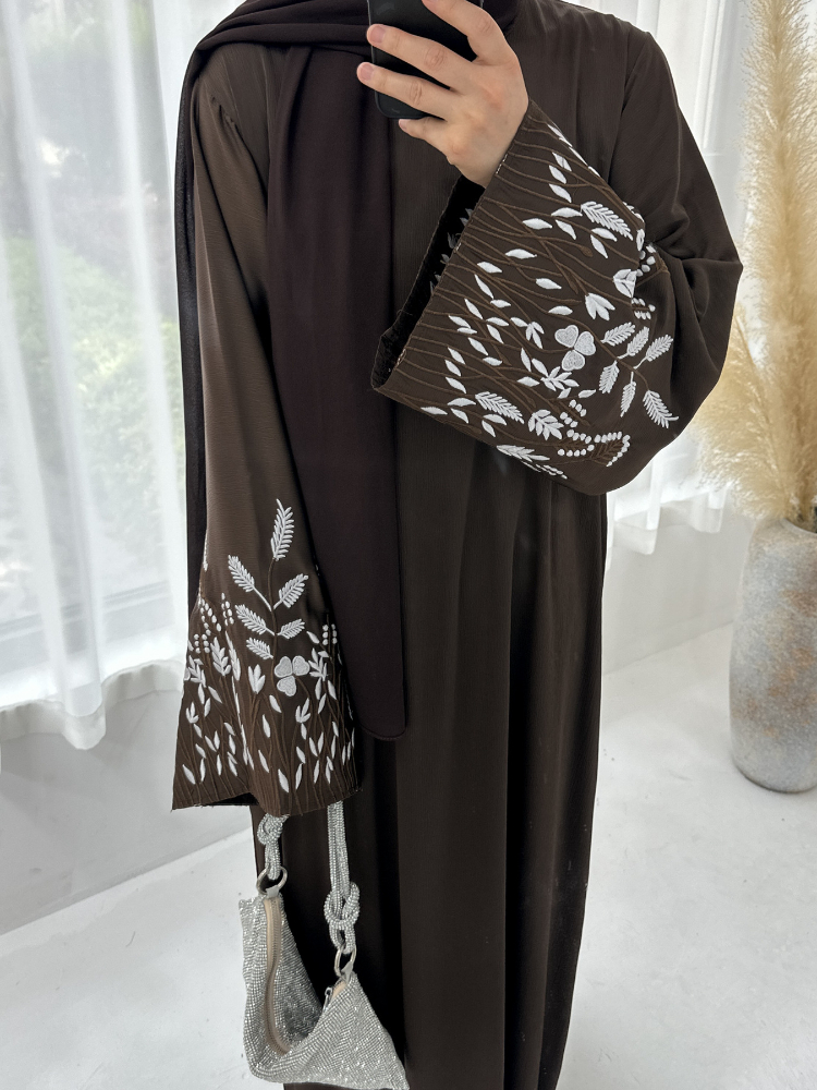 Turkey Emboridery Abaya for Wo - Jalabiya Women Arabic incelemesi ve fiyatı
