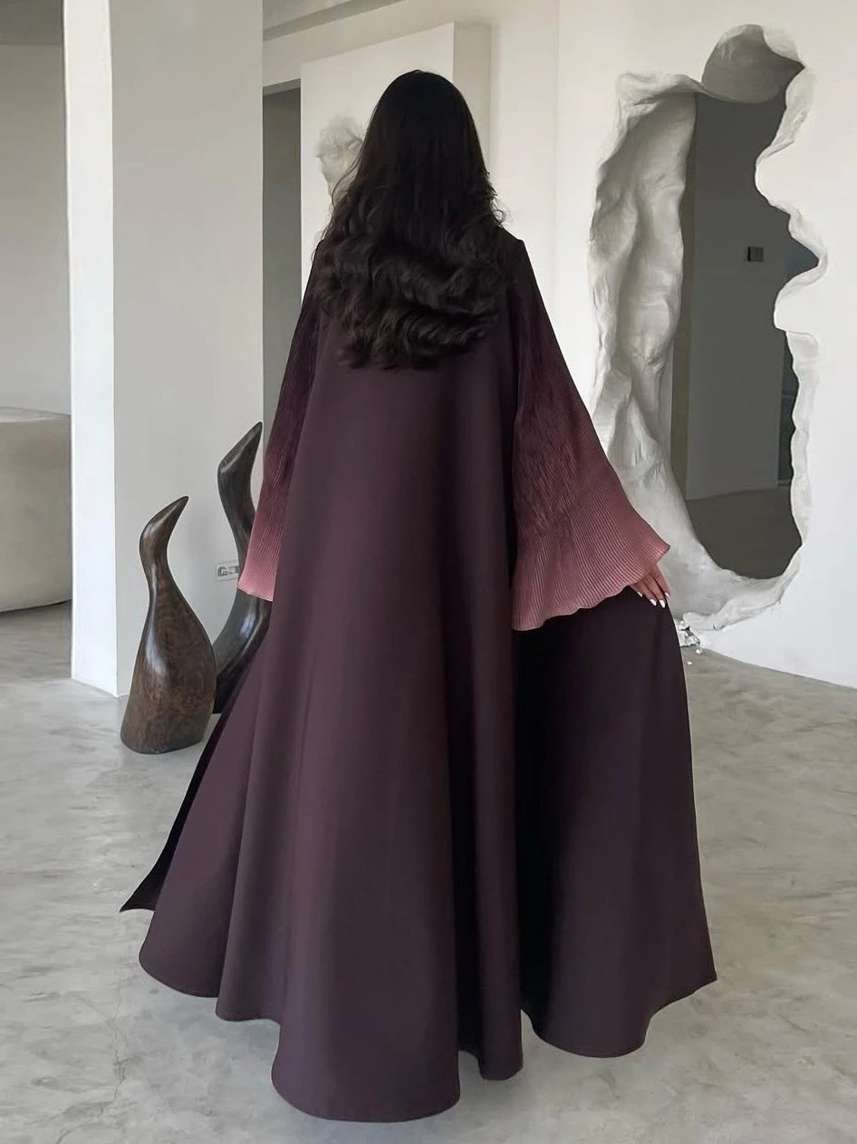 Eid Women Abaya Chiffon Dress  - Jalabiya Women Arabic incelemesi ve fiyatı