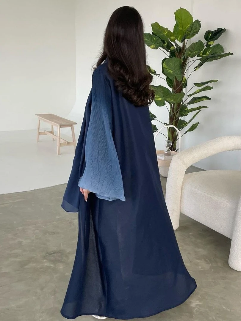 Eid Women Abaya Chiffon Dress  - Jalabiya Women Arabic incelemesi ve fiyatı