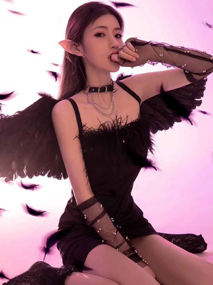 Queen's Dark Angel Elf Hallowe - Ethnic Fashion Photography incelemesi ve fiyatı