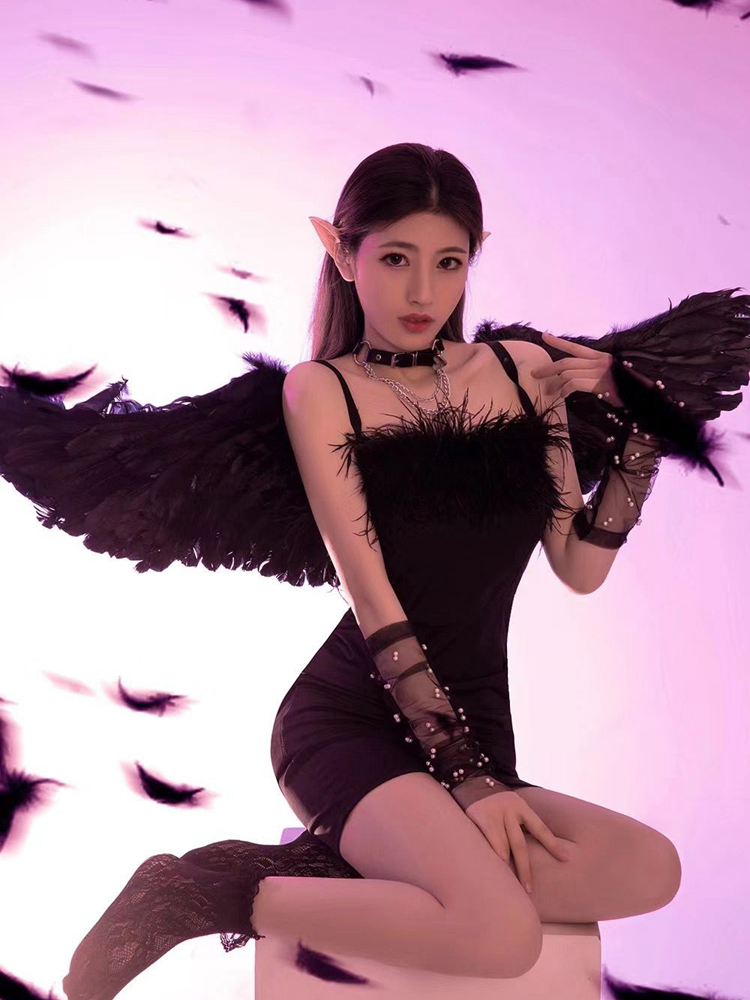 Queen's Dark Angel Elf Hallowe - Ethnic Fashion Photography incelemesi ve fiyatı