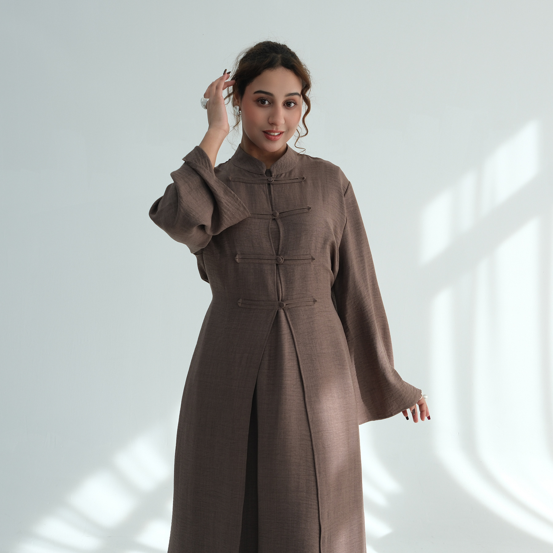Eid Abaya Dress Women 2 Piece  - Jalabiya Women Arabic incelemesi ve fiyatı