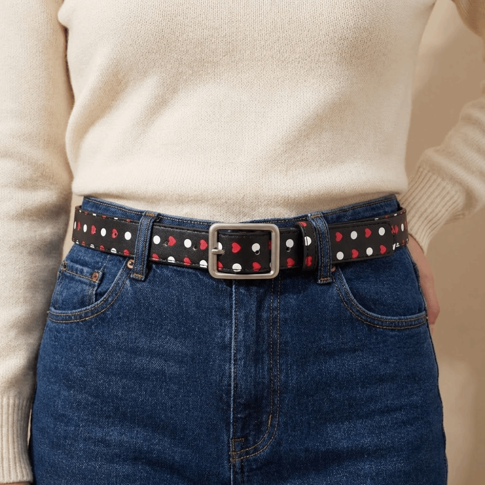 Fashion Pin Buckle Polk Dot Be - Y2K Ethnic Fashion incelemesi ve fiyatı