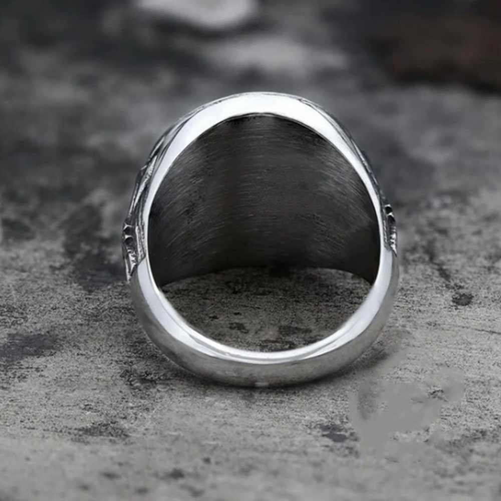 Vintage Viking Men Rings Stain - Ethnic Fashion Men incelemesi ve fiyatı