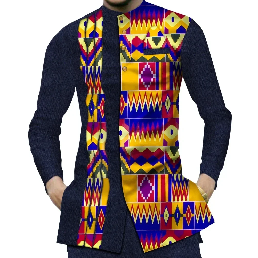 Casual 100% Cotton Mens Africa - Dashiki Shirt Men incelemesi ve fiyatı