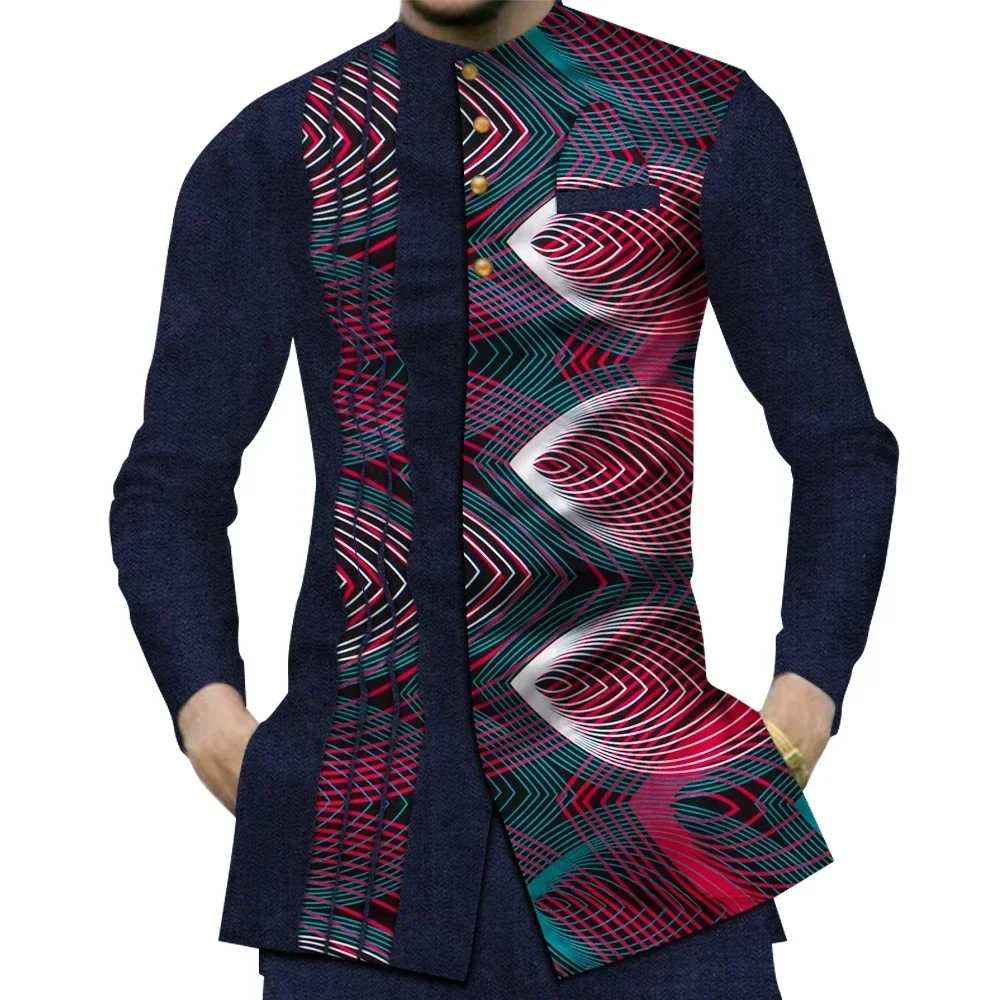 Casual 100% Cotton Mens Africa - Dashiki Shirt Men incelemesi ve fiyatı