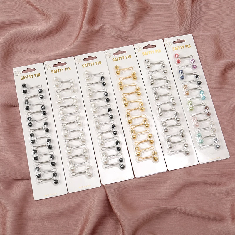 12pcs/Bag Muslim Hijab Pins Sc - Ethnic Modern Fashion incelemesi ve fiyatı