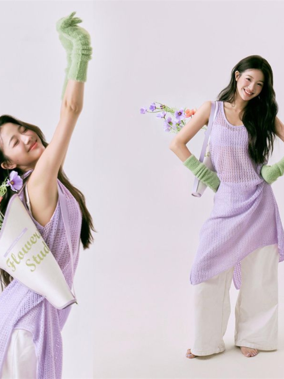 Romantic Spring  Flower Print  - Ethnic Fashion Photography incelemesi ve fiyatı