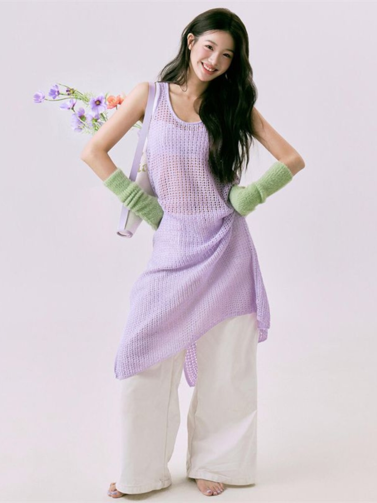 Romantic Spring  Flower Print  - Ethnic Fashion Photography incelemesi ve fiyatı