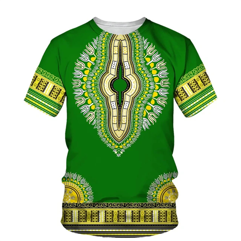 Summer Harajuku 3D Print Afric - Kids Ethnic Fashion incelemesi ve fiyatı