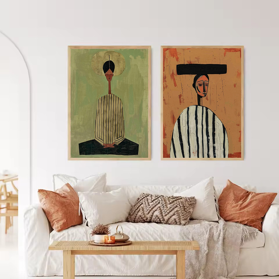 Fashion Abstract African Figur - Ethnic Contemporary Fashion incelemesi ve fiyatı