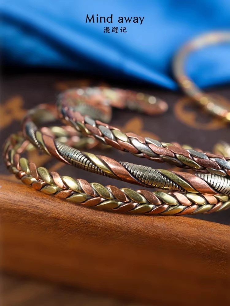 Indian Jewelry Red Copper Wrap - Ethnic Fashion Com incelemesi ve fiyatı