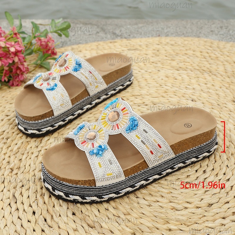 Bohemian Rhinestone Platform S - Ethnic Modern Fashion incelemesi ve fiyatı