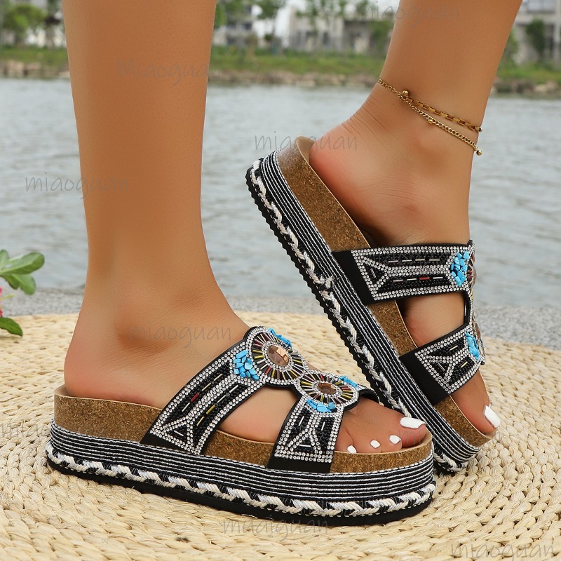 Bohemian Rhinestone Platform S - Ethnic Modern Fashion incelemesi ve fiyatı
