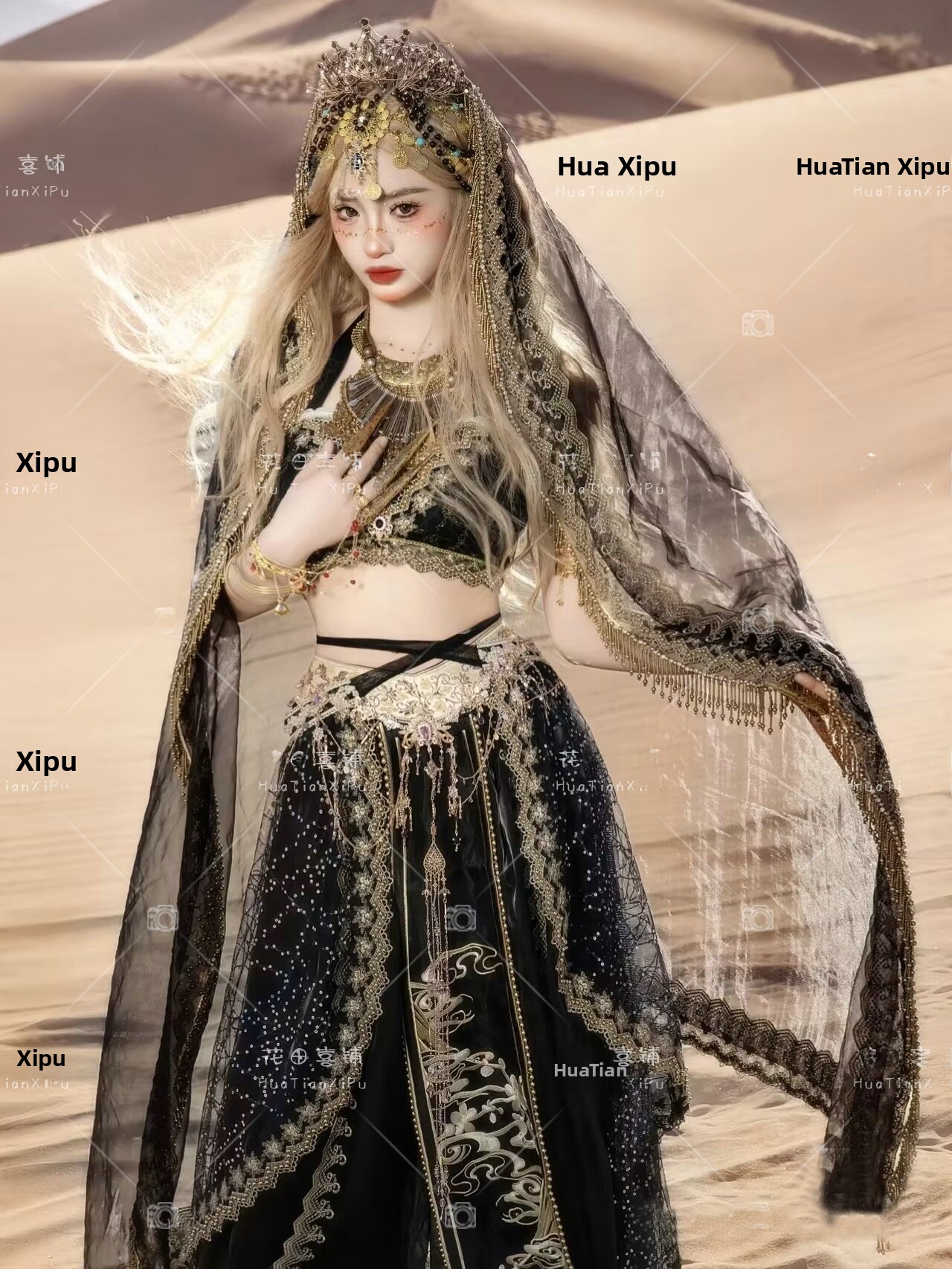 Exotic Style Dunhuang Flying   - Ethnic Fashion Photography incelemesi ve fiyatı