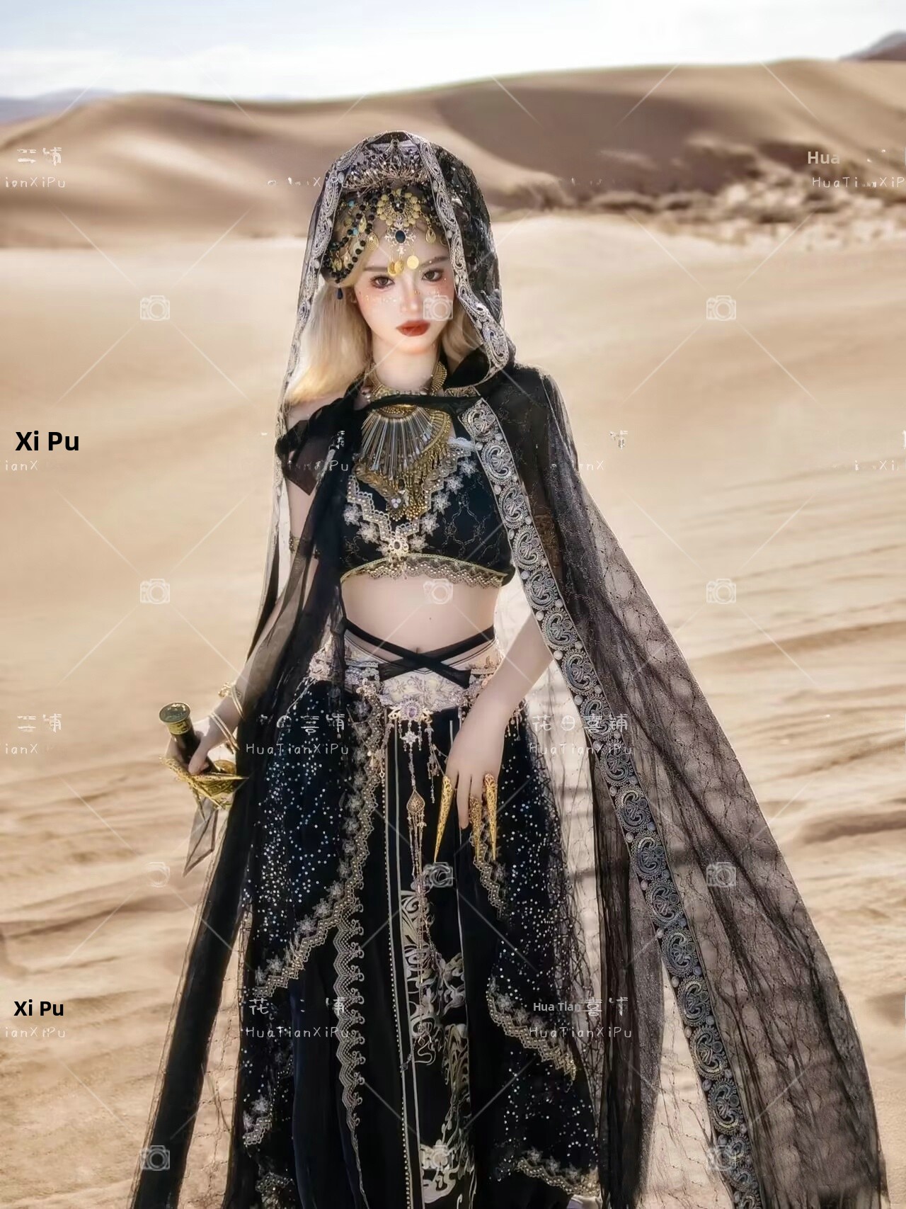 Exotic Style Dunhuang Flying   - Ethnic Fashion Photography incelemesi ve fiyatı