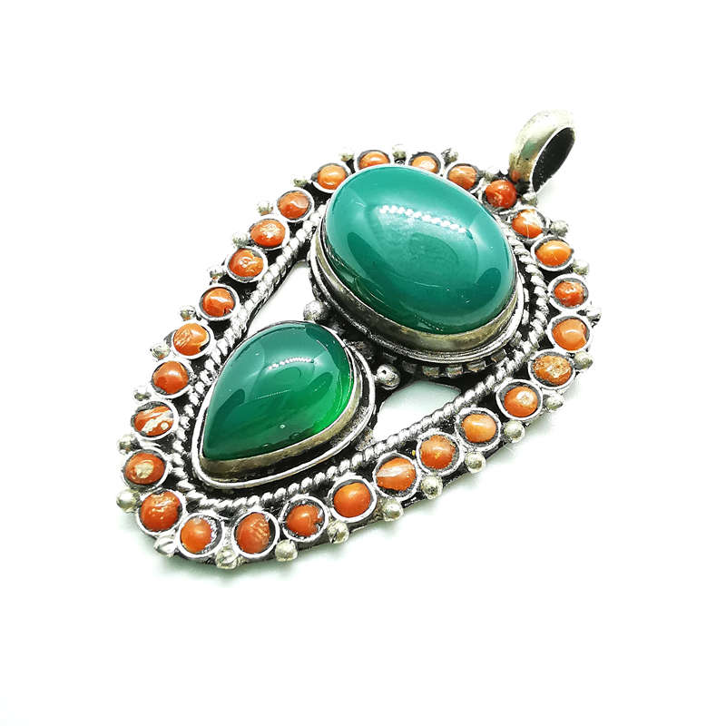 Vintage Flower Pendant Copper  - Ethnic Fashion Com incelemesi ve fiyatı