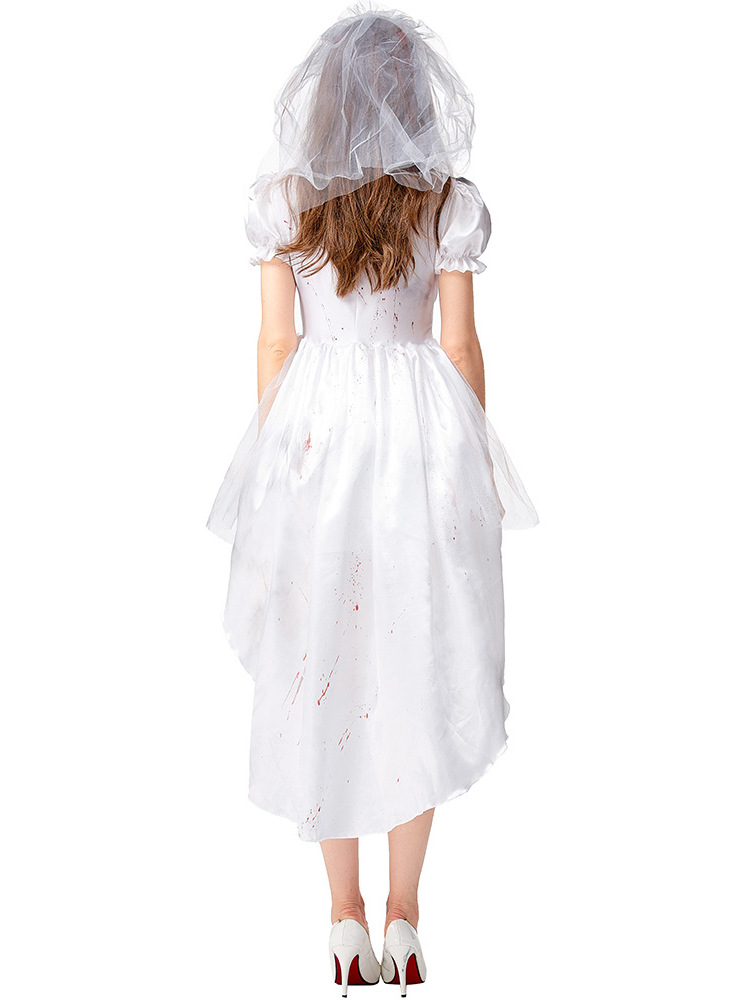 Halloween White Ghost Bride Co - Ethnic Wear Fashion Brand incelemesi ve fiyatı