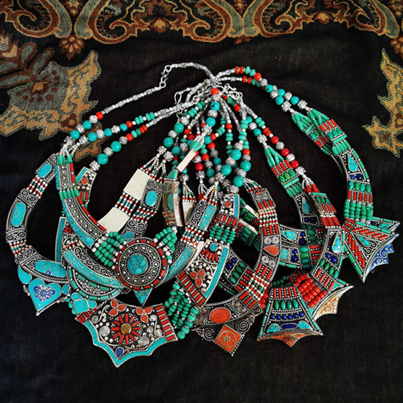 BOHO Vintage Necklaces Collect - Ethnic Fashion Com incelemesi ve fiyatı