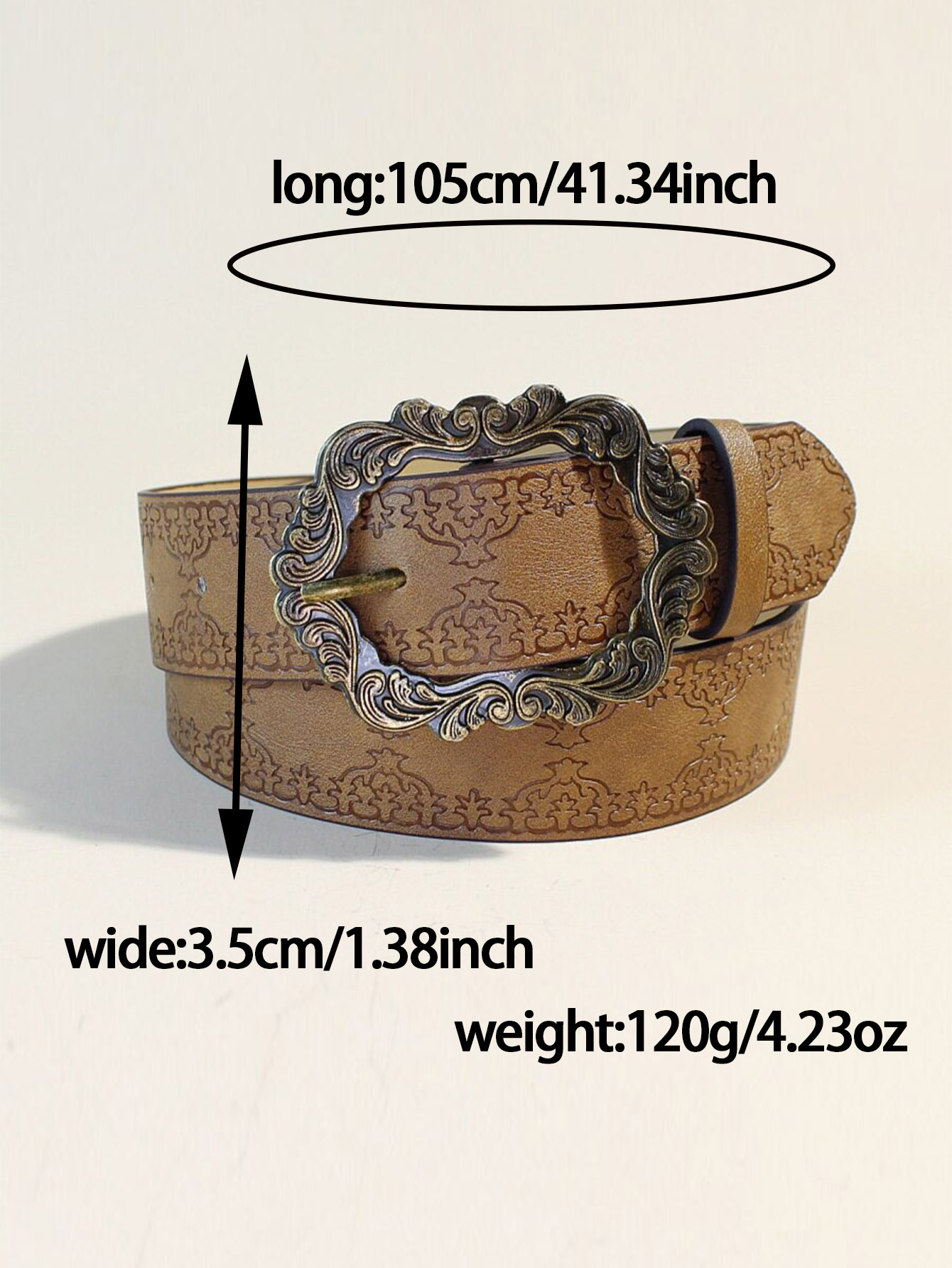 1PCS Women's Belt American Y2K - Y2K Ethnic Fashion incelemesi ve fiyatı