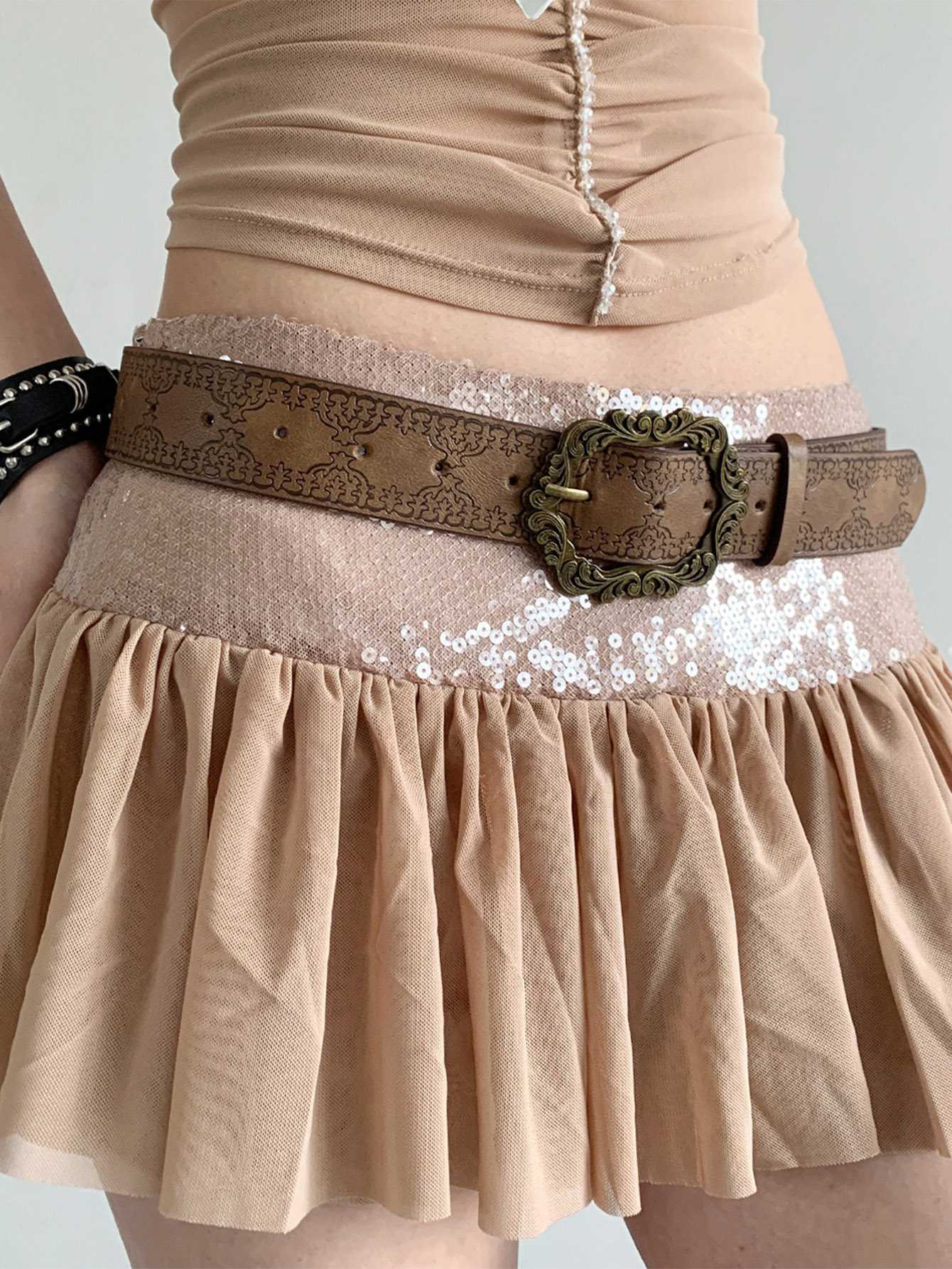 1PCS Women's Belt American Y2K - Y2K Ethnic Fashion incelemesi ve fiyatı