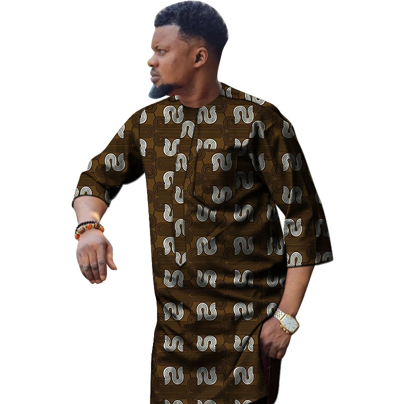 Nigerian Fashion Men's Shirt 3 - Dashiki Shirt Men incelemesi ve fiyatı