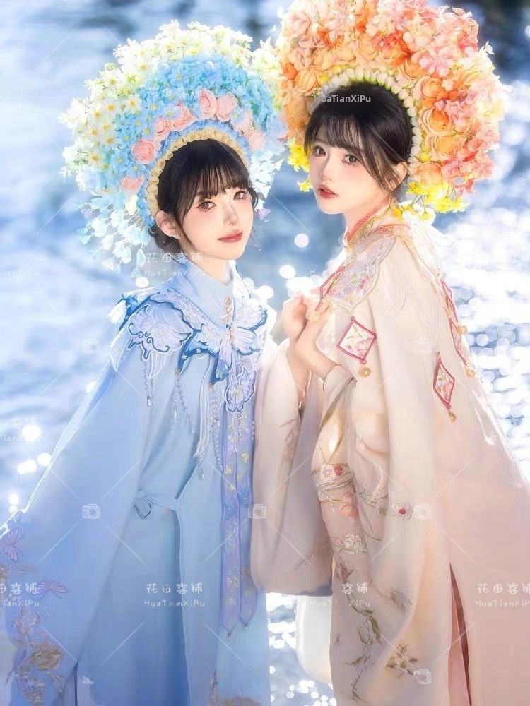Xunpu Girl's Ming Dynasty Hanf - Ethnic Fashion Photography incelemesi ve fiyatı
