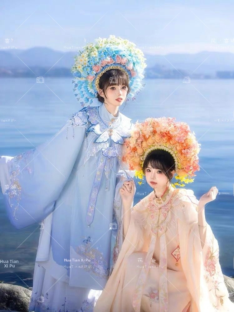 Xunpu Girl's Ming Dynasty Hanf - Ethnic Fashion Photography incelemesi ve fiyatı