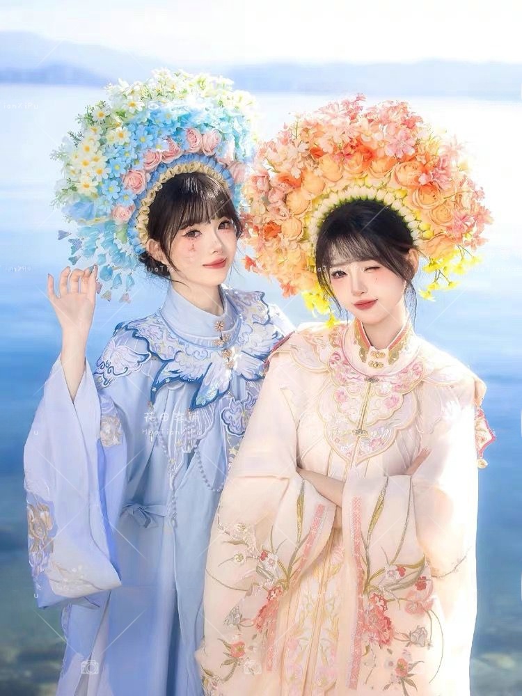 Xunpu Girl's Ming Dynasty Hanf - Ethnic Fashion Photography incelemesi ve fiyatı