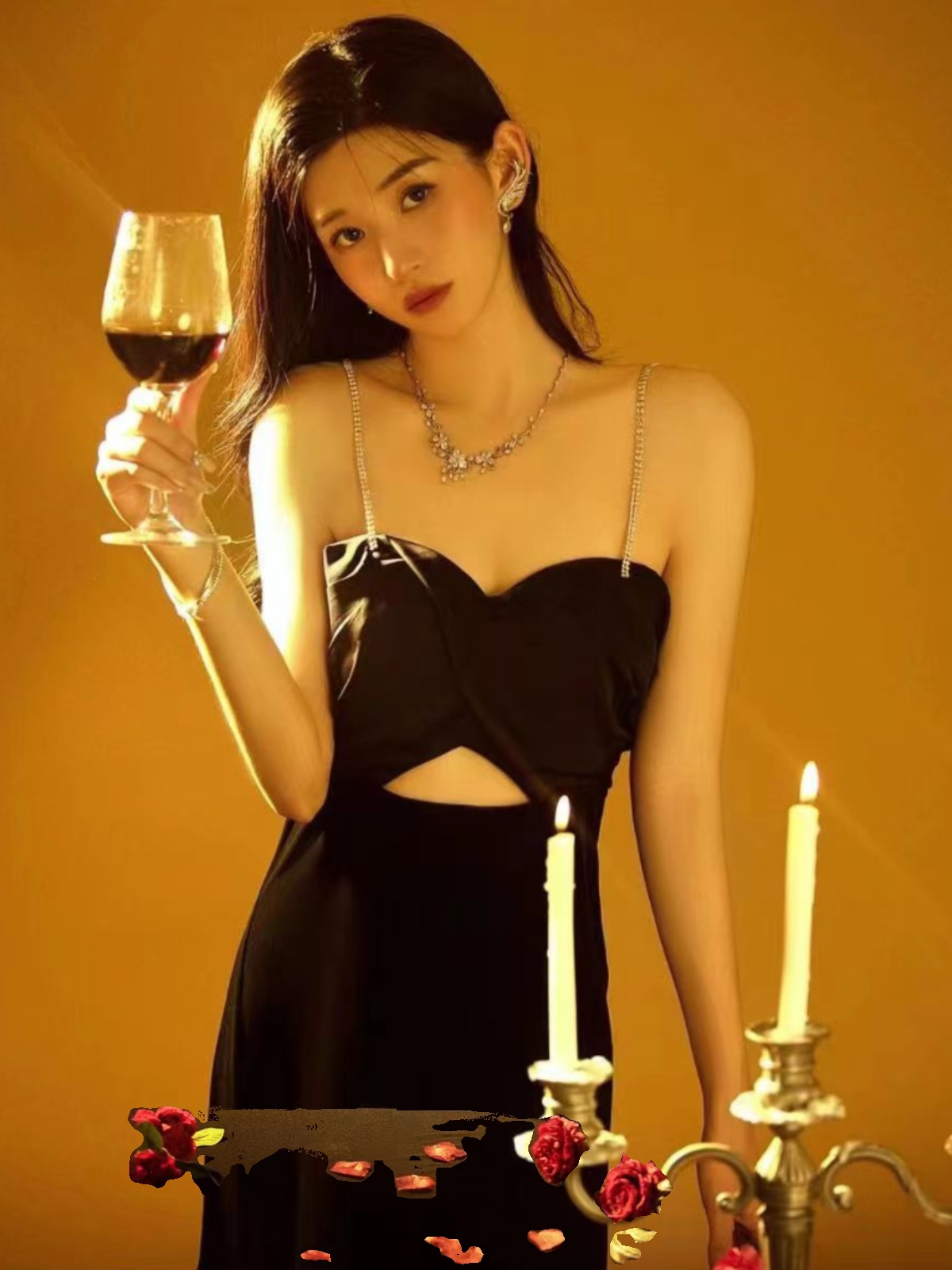 Sexy Backless Strap Dress Phot - Ethnic Fashion Photography incelemesi ve fiyatı