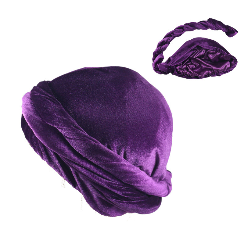 Solid Color Men's Velvet Head  - Ethnic Fashion Men incelemesi ve fiyatı