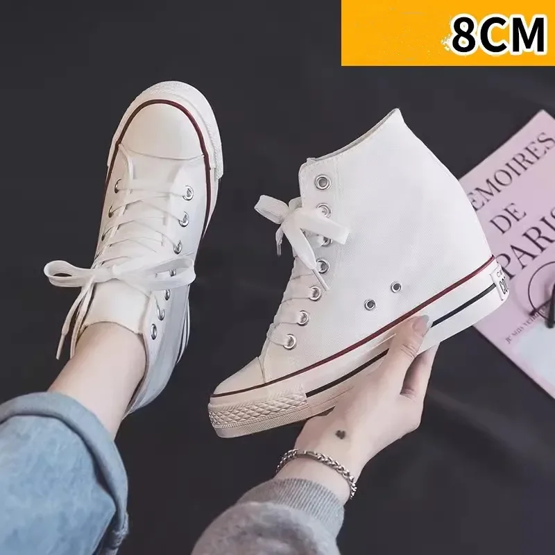 High 8cm Platform Canvas Shoes - Ethnic Modern Fashion incelemesi ve fiyatı