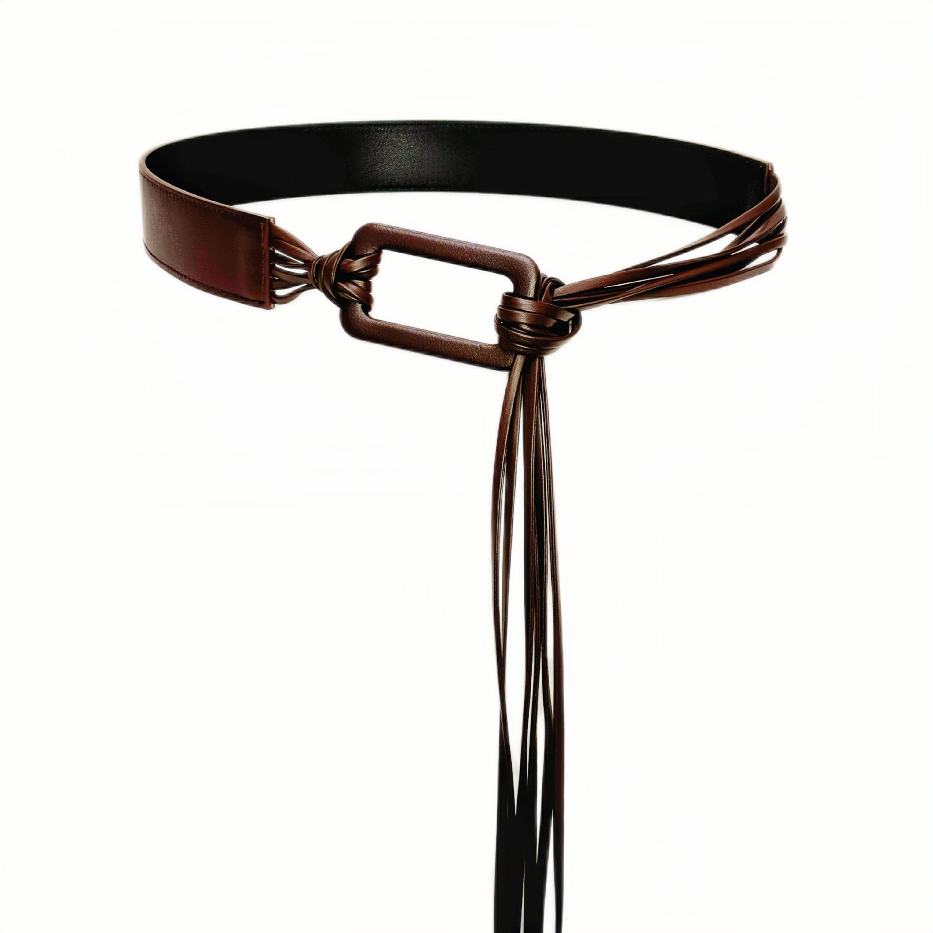Fashion Knotted Thin Belt Wome - Y2K Ethnic Fashion incelemesi ve fiyatı