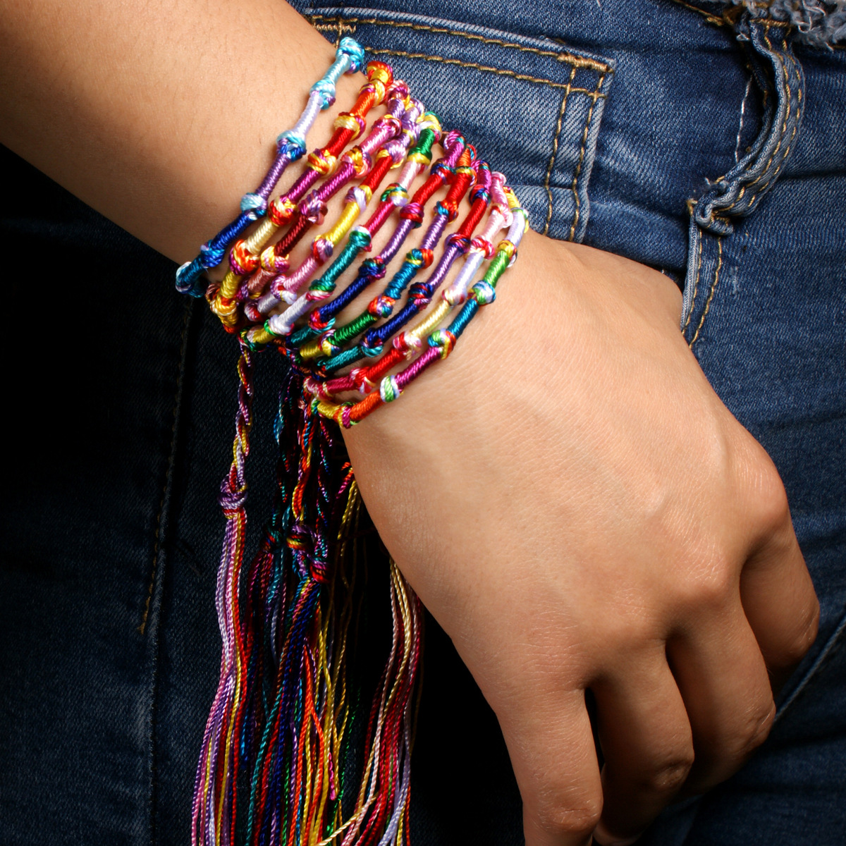 Bulk Buy Colorful String Brace - Ethnic Fashion Com incelemesi ve fiyatı