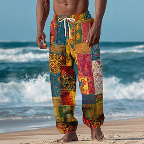 2026 Summer Fashion Ethnic Bea - Ethnic Fashion Men incelemesi ve fiyatı