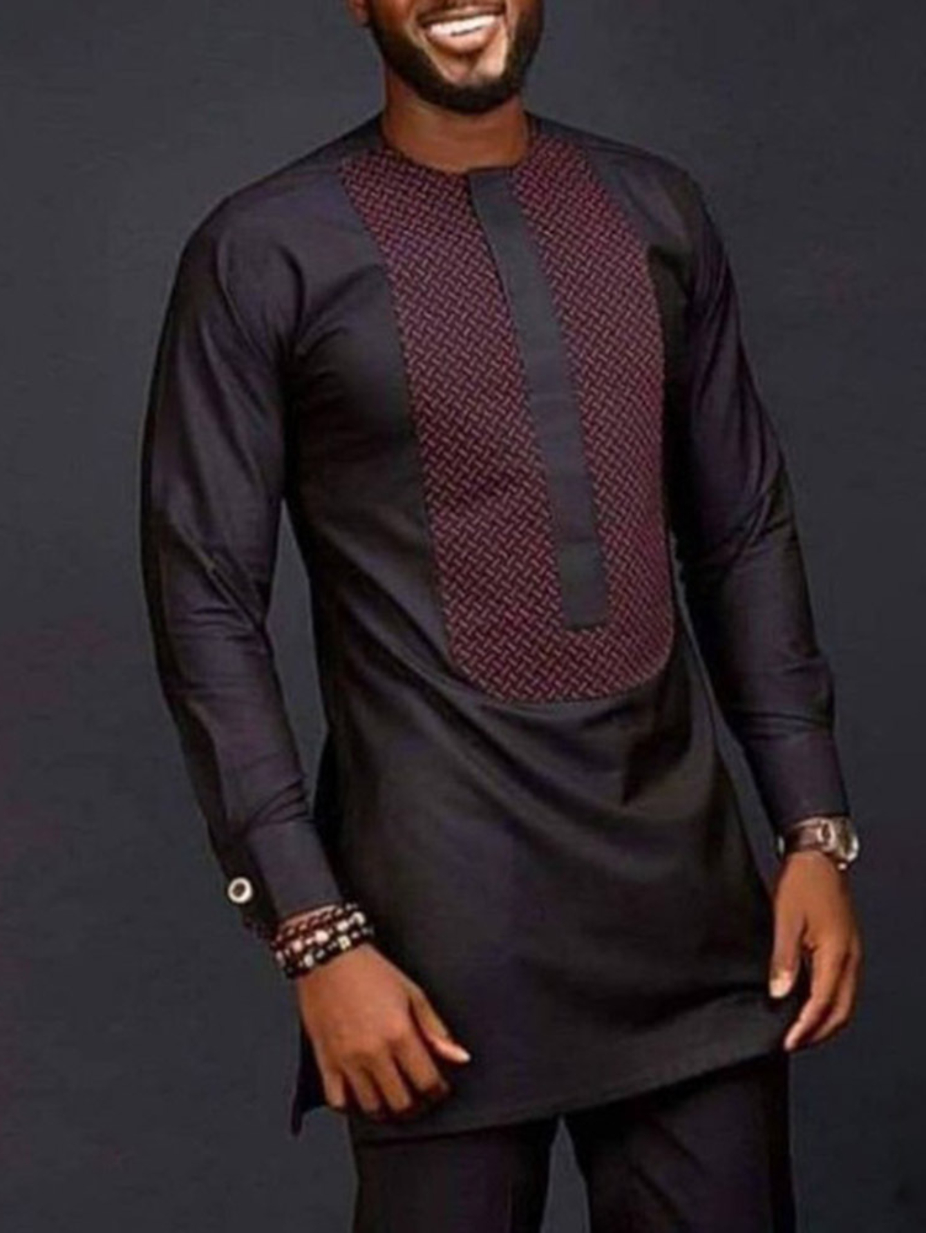 Men Shirts Simple Casual Shirt - Dashiki Shirt Men incelemesi ve fiyatı