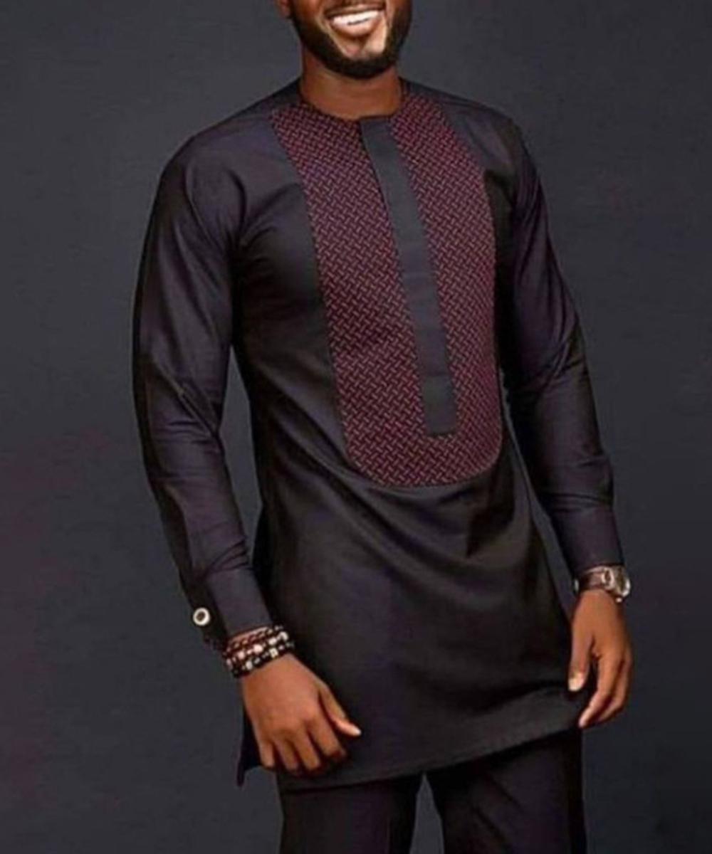 Men Shirts Simple Casual Shirt - Dashiki Shirt Men incelemesi ve fiyatı